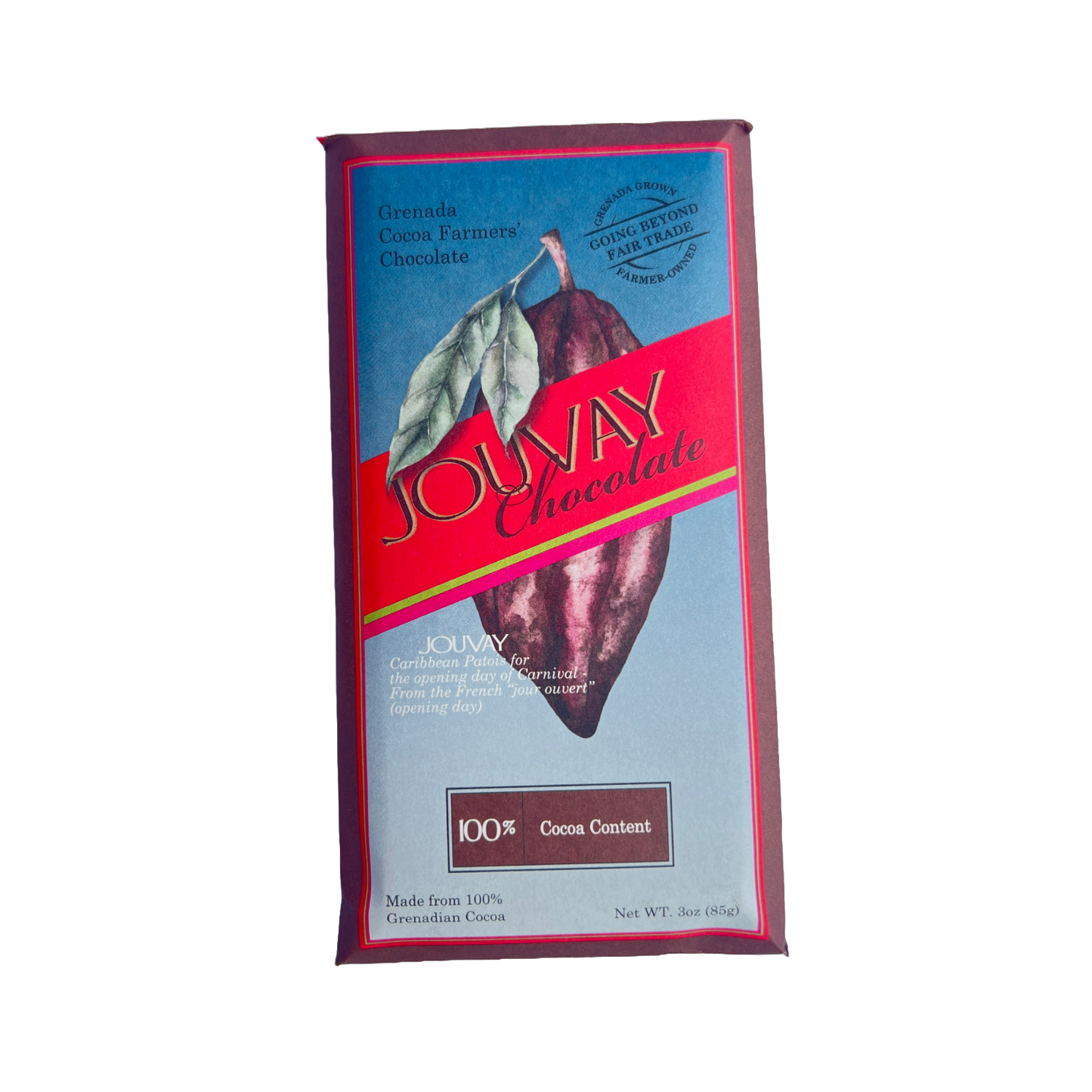 Jouvay Dark Chocolate - 100% Cocoa